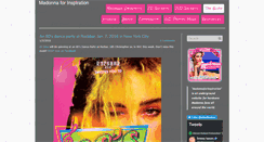 Desktop Screenshot of madonnaforinspiration.com